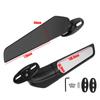 2PCS Motorcycle Mirrors Modified Wind Wing Adjustable Rotating Rearview Mirror For Honda CBR650 CBR600RR For YAMAHA ForKawasaki