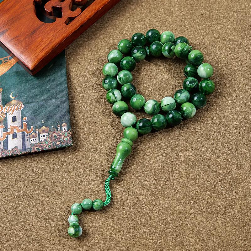 Middle Eastern Style 33-Bead Prayer Tasbih Bracelet