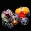 5pcs Transparent Ball Christmas Tree Pendant Xmas Hanging Decoration Candy Confetti Gift Box Holder