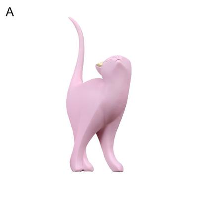 Jolie figurine de chat jolie réutilisable romantique