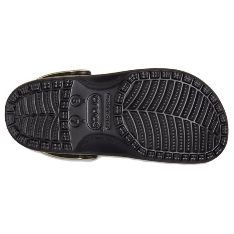 Crocs Eva Fashion Versatile Lightweight Breathable Clogs Unisex Footwear Gold 210803-797