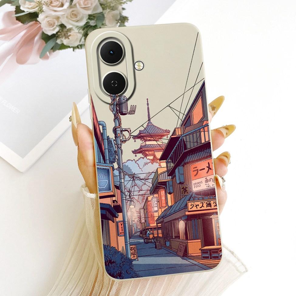 For Tecno KM4 Casing For Tecno Spark Go 2 Case Cover Luxury Fashion Cute Cartoon Funny Painted Silicone Phone Case