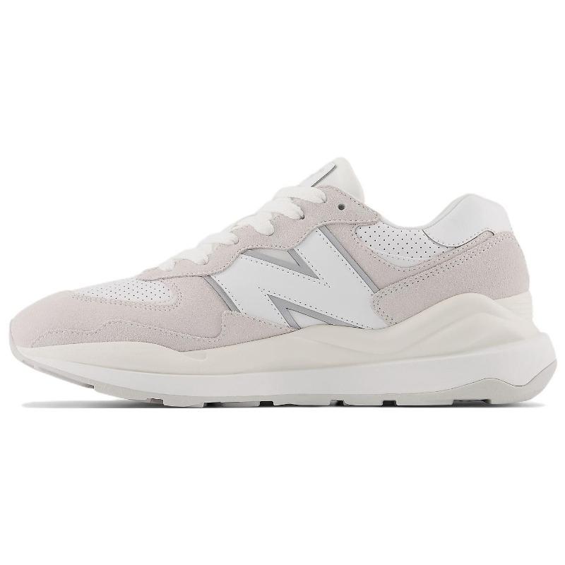 New Balance 5740 Unisex Off White Low Top Marathon Running Shoes Retro Fabric Leather M5740SL1 45