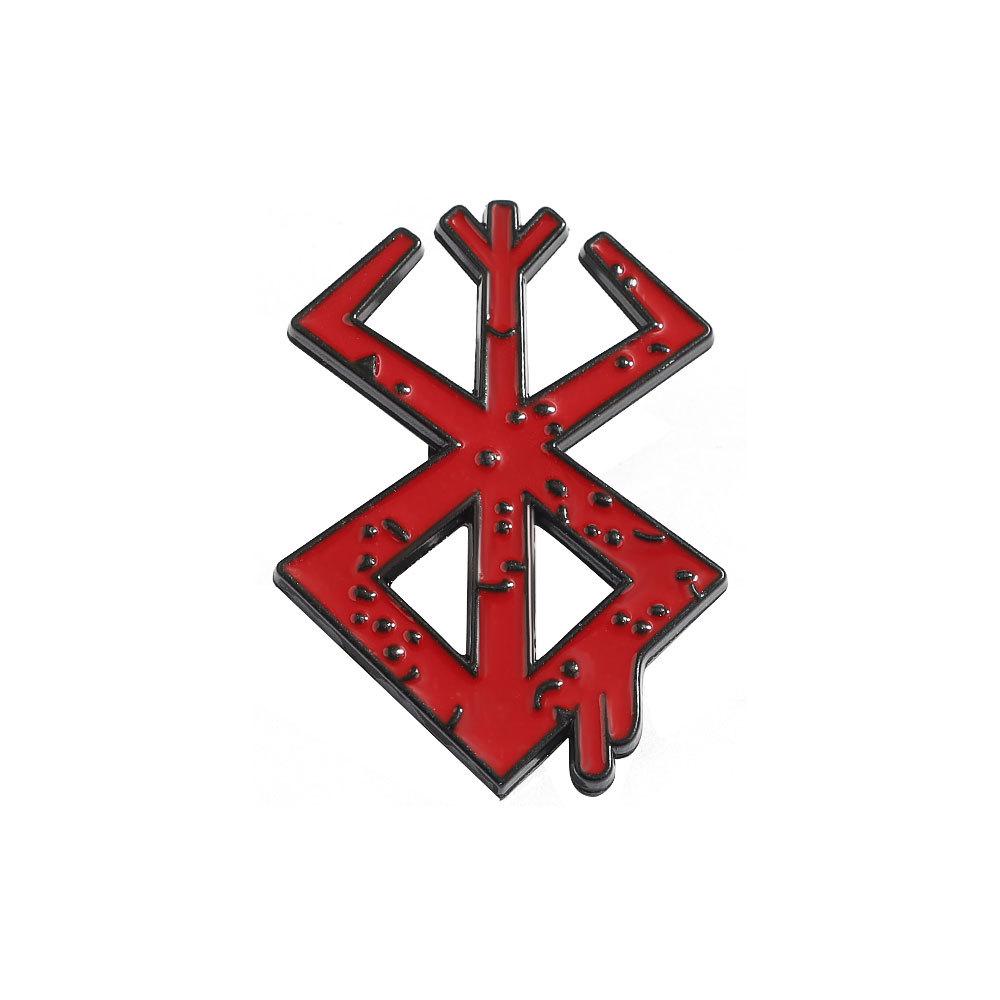 Berserk Beherit Anime Game Red Cartoon Brooch Lapel Pin Backpack Hat Clothing Accessories Badge Jewelry Gift For Friends