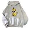 Women's Autumn and Winter Funny Banana Cat Print Cotton Hoodie Sweatshirt Streetwear Autumn Winter Jumper