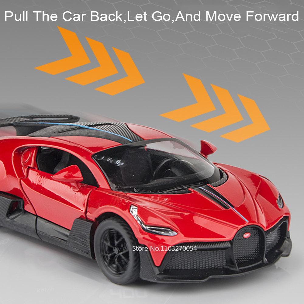 1:32 Divo Alloy Lambor LP750 Model Toy Diecast Car Door Openend with Sound Light Pull Back Miniature Sport Cars Collect Boy Gift