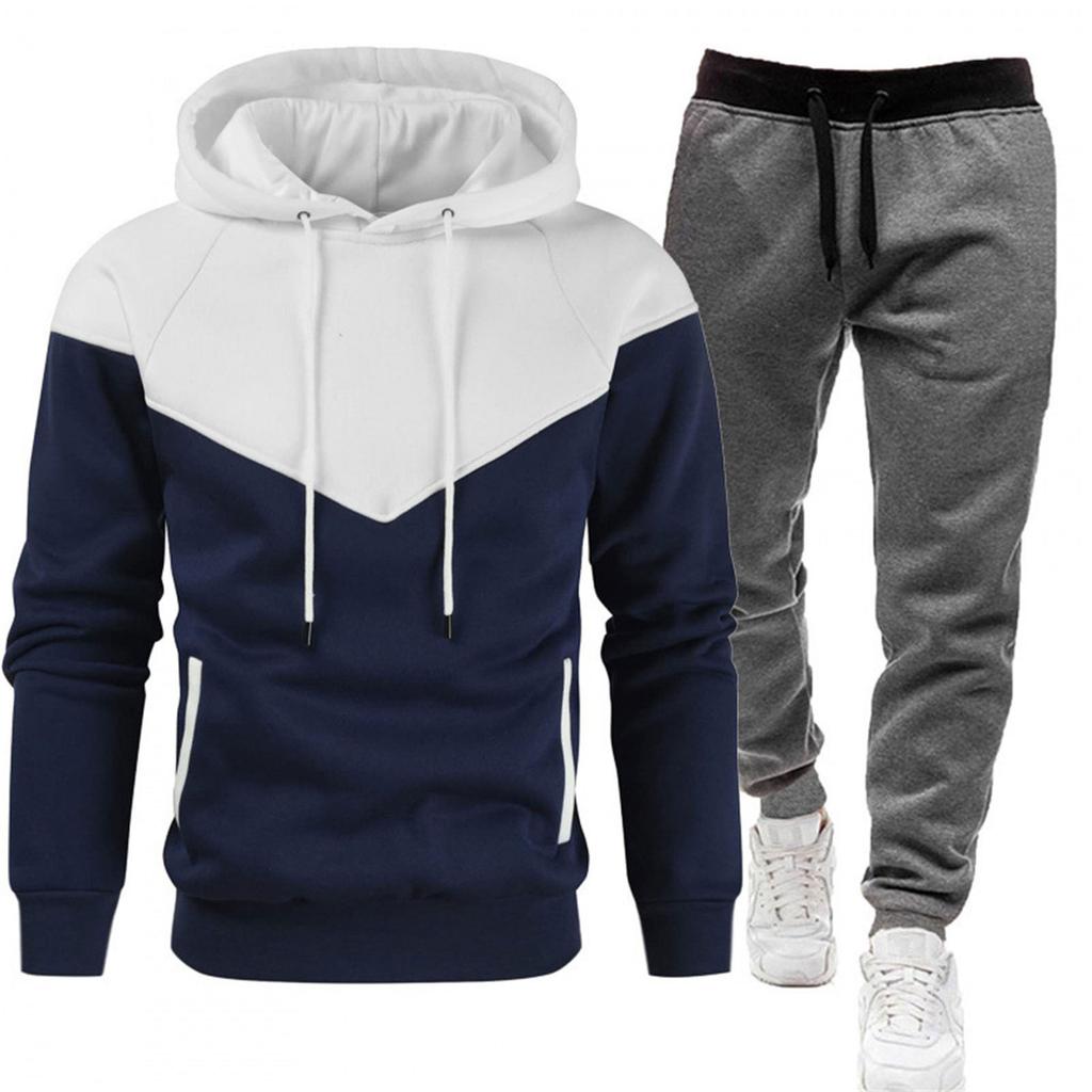 Men's Fall/Winter Hooded Sports Set