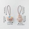 Rabbit Cue Backpack Decoration Cloth Animal Lanyard Portable Bear Bag Pendant  Children