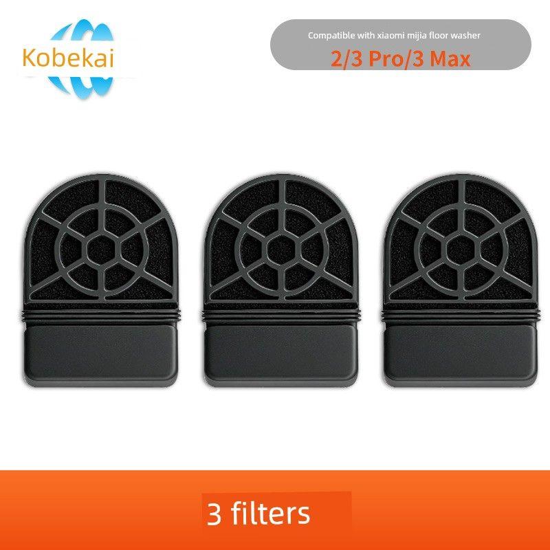 Compatible with Xiaomi Mijia Wireless Floor Cleaning Machine 2/3 Pro/3 Max Roller Brush Filter Core Cleaning Fluid Accessories and Consumables