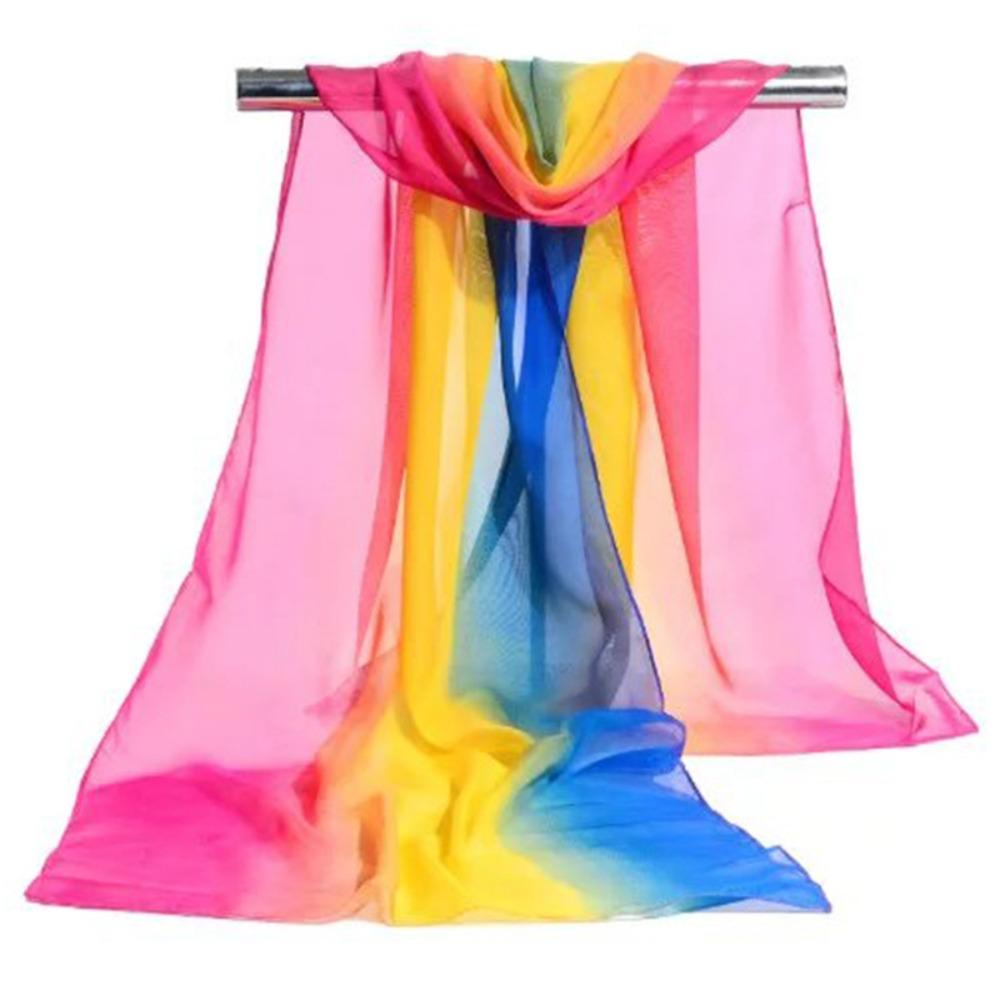 

Sunscreen Long Wrap Shawl 160*50cm Silk Scarf Elegant Spring Summer Scarf for Women 03