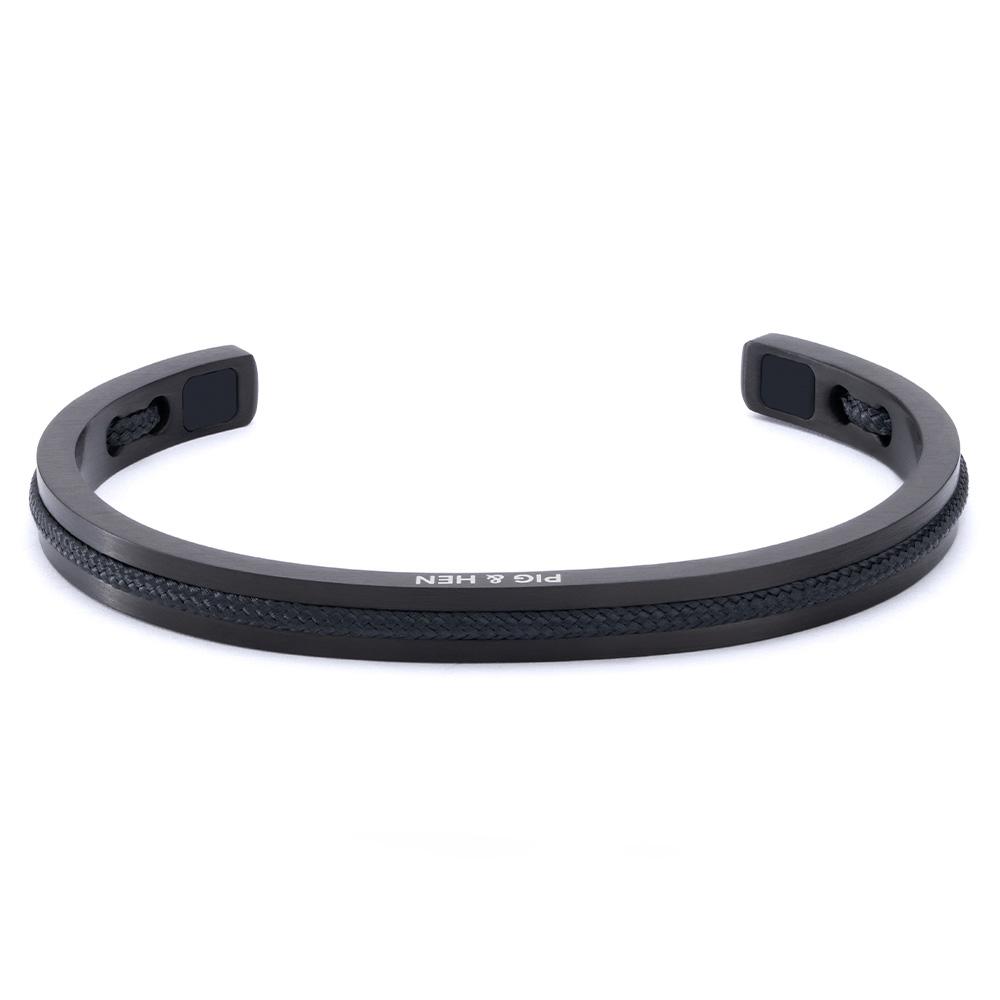 Pig&Hen Navak 6 Bracelet - Black X Black