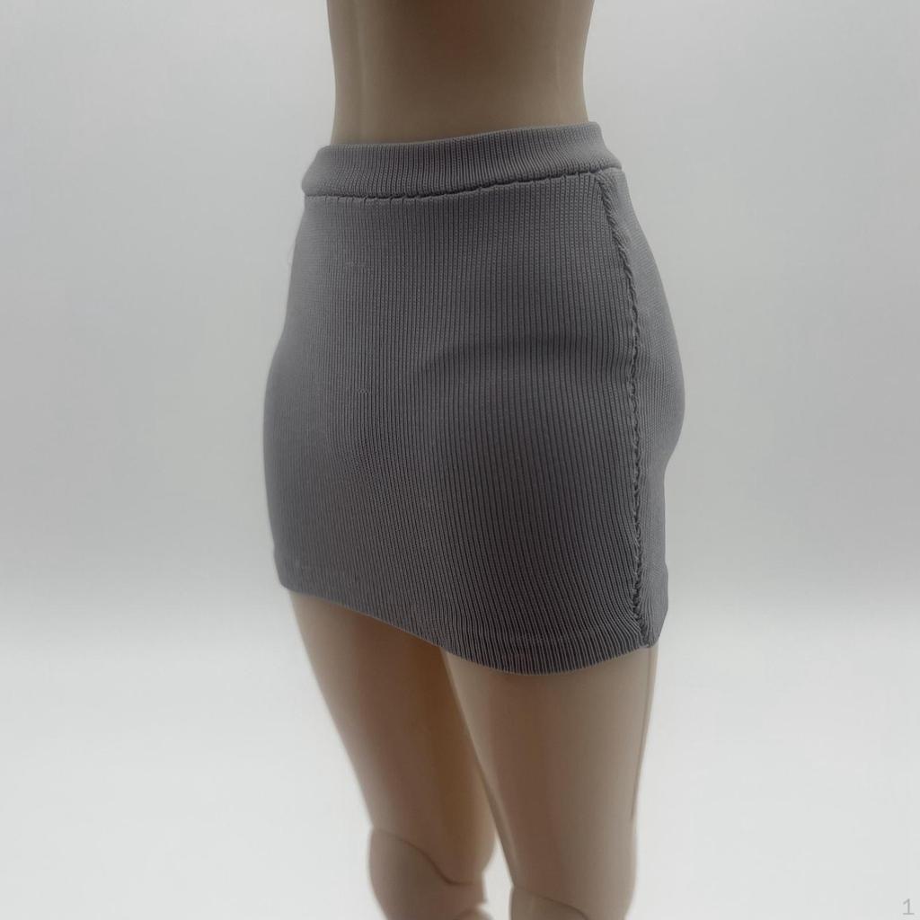 1/6 Girl Pencil Short Skirt Cosplay Female Figure Body Clothing Costume Handmade for 12inch