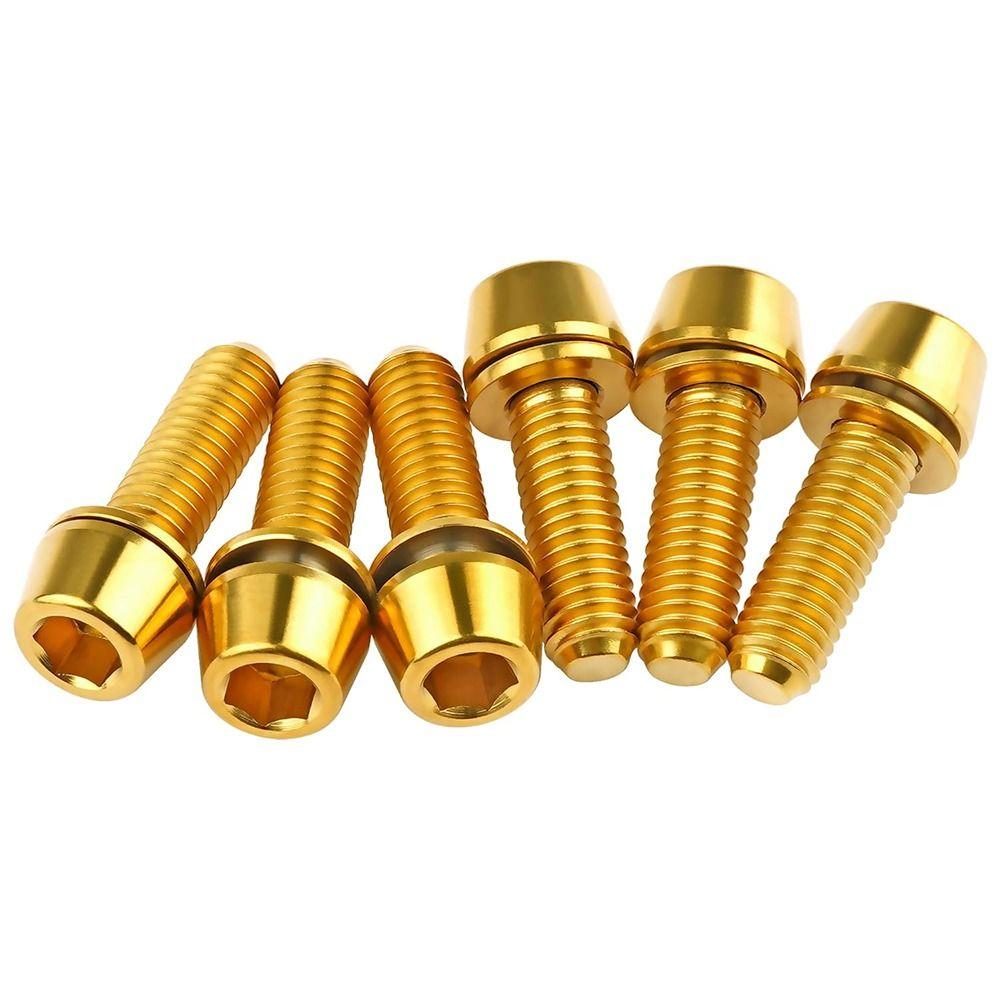 M5x20mm Allen Hex Screws M5x16mm Stem Clamp Screws High Quality Titanium Bolt