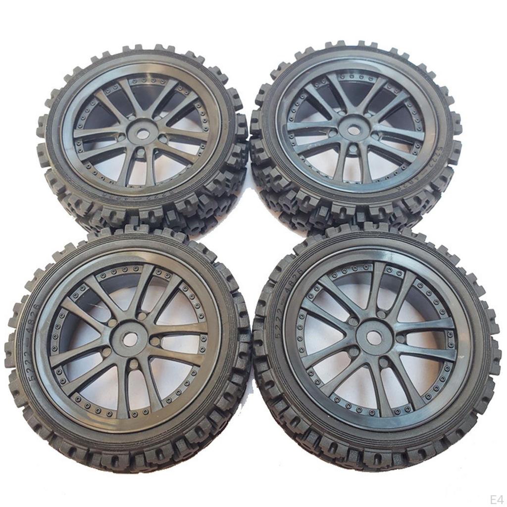 1/10 RC Car Wheel Tires Replacement Universal Accessory