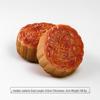 PVC Fake Mooncake Toy - Mid-Autumn Festival Egg Yolk, Lotus Seed, Red Bean Paste Flavors - Display/Photography Prop