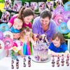 Birthday Theme Party Decoration Banner Pull Flag Cake Flag Balloon- Set