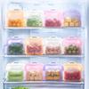 Leak Proof Fresh Keeping Pouch Self-Standing Reusable Freezer Bag  Refrigeration