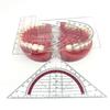 Dental Guide Plate Teeth Arrangement On Denture Work Dental Teeth Guide Plate Ruler Denture Drawing and Alignment