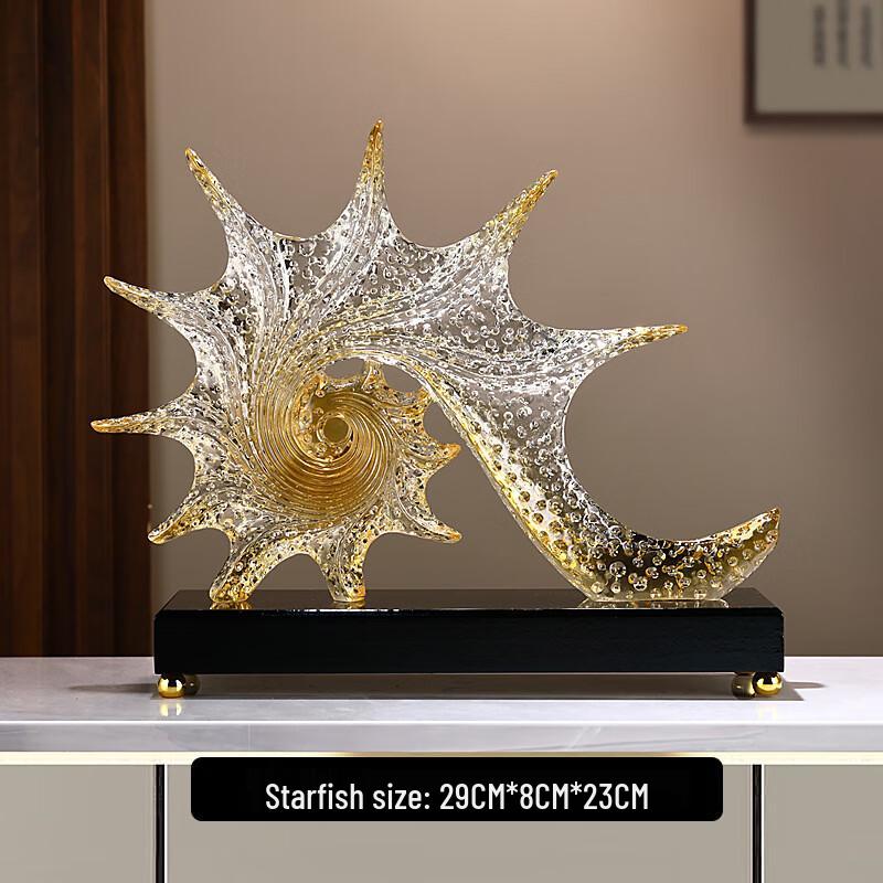 

Кристальная морская звезда декор