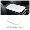 For Tesla Model X Model S 2023-2024 Armrest Box Protective Cover Center Console Arm Rest Protector TPE Pad Car Accessories