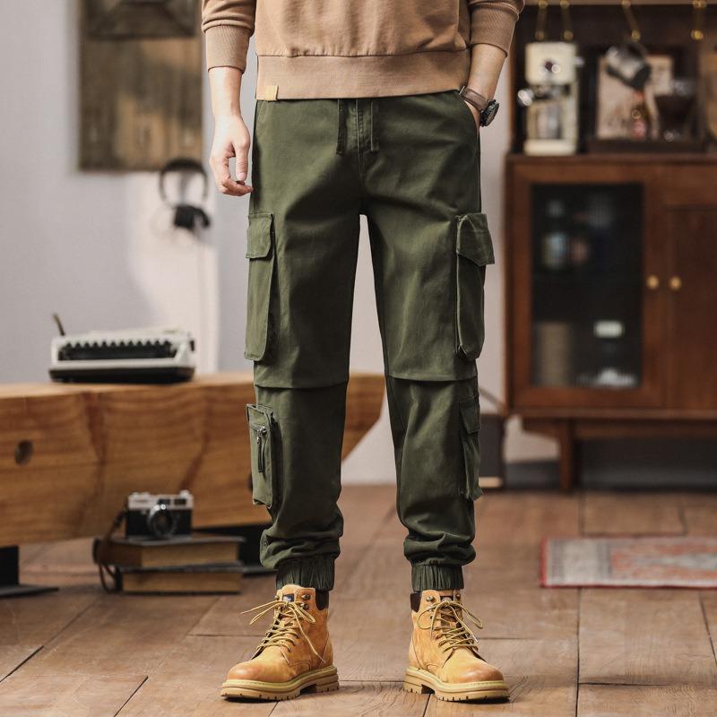 Vintage Overalls Outdoor Bundle Multi-pocket Casual Pants Premium Design Trousers Men s Outdoor Sports Pants 29