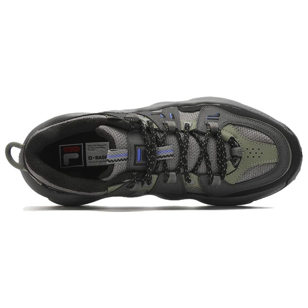 Fila Panini Retro Casual Fleece Low-Top Running Shoes Men Sneaker Gray F12M412109FCF
