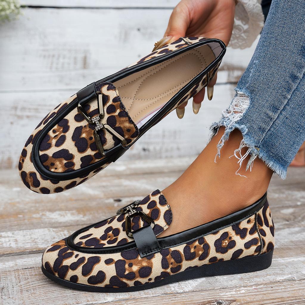 Mocassins plats pour femmes à la mode, patchwork, à enfiler, plateforme, nouvelles chaussures plates décontractées pour femmes, baskets d'extérieur confortables pour femmes, grandes tailles