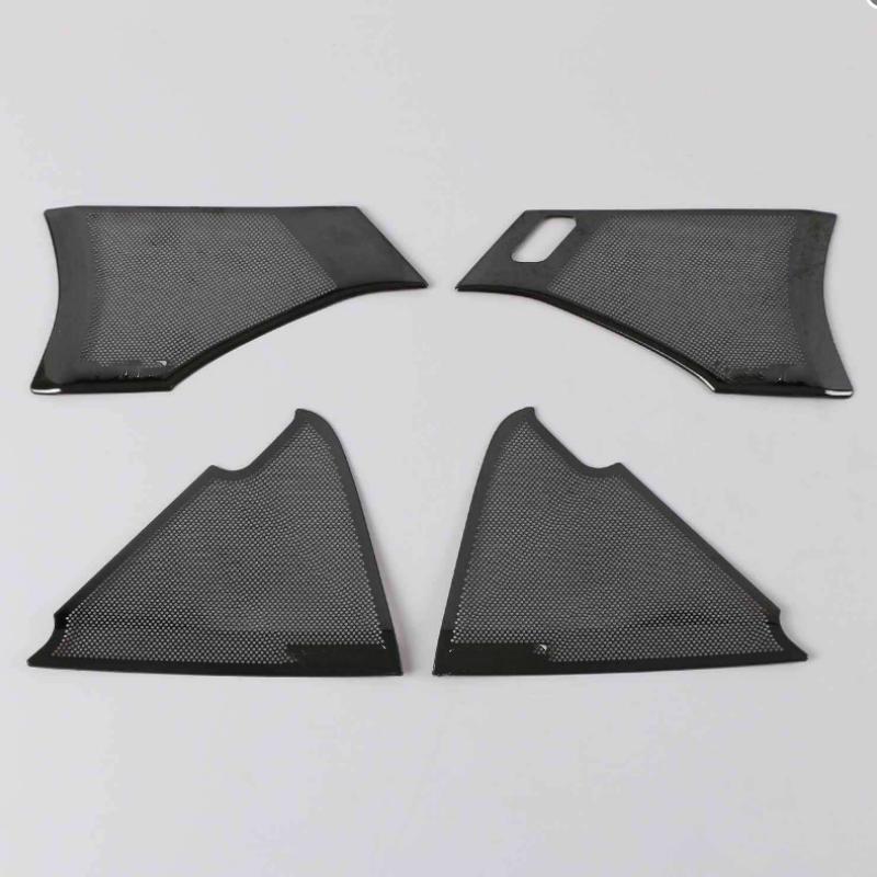 For Mazda 3 Alexa 2019 2020 2021 2022 Car Accessories A-pillar Audio Speaker Cover Trim Door Loudspeaker Cover Trim h9