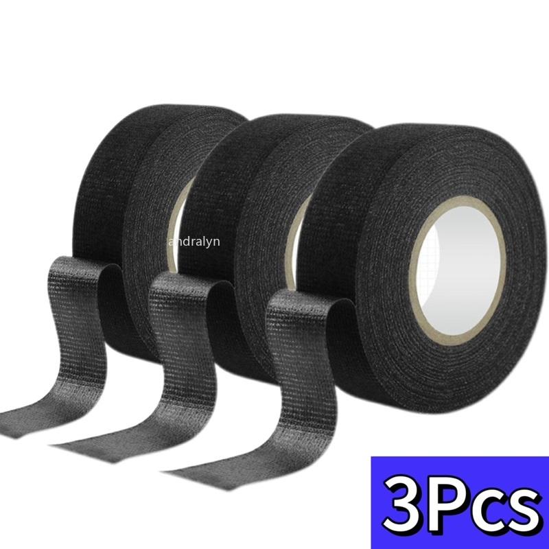 Electrical Tape Heat-resistant Adhesive Cloth Fabric Tape For Automotive Cable Tapes Harness Wiring Loom Electrical Heat Tapes