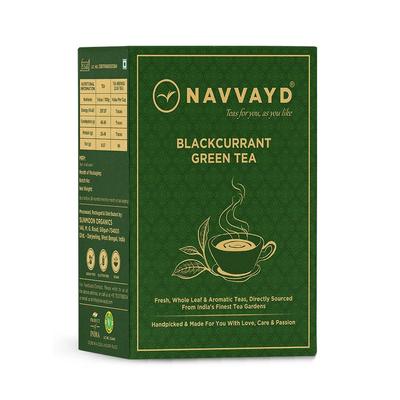Green Tea with Currant (100 G), Blackcurrant Green Tea, Navvayd