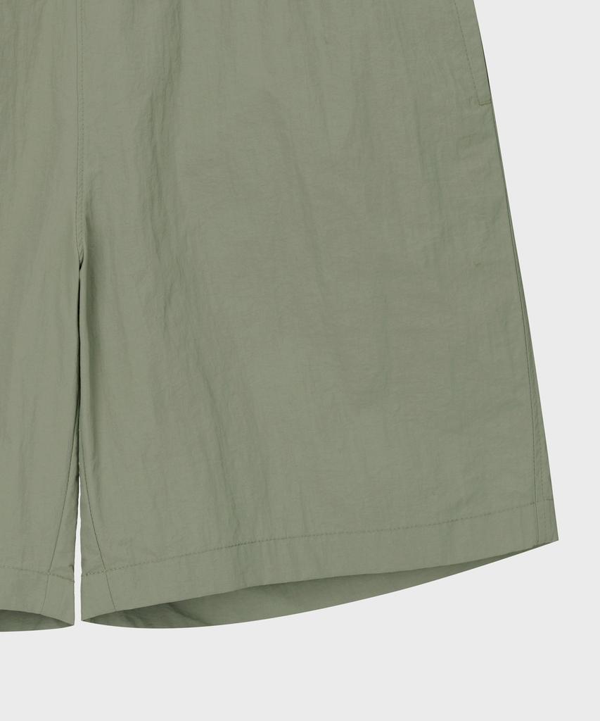 BASIC HOUSE Uni Nylon Shorts Khaki Lxhp3102