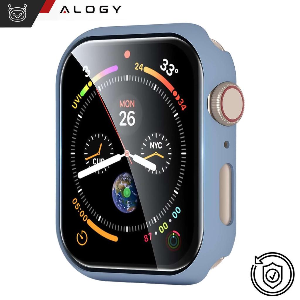Folia Ochronna Hydrożelowa Hydrogel Alogy Do Smartwatcha Do Apple Watch 4 5 6 7 8 Se (44Mm / 45Mm) Clear