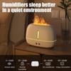 Portable Mini USB Air Humidifier Electric Flame Aroma Diffuser Automatic Mist Oil Home Car RV Electric Flame Aromatherapy
