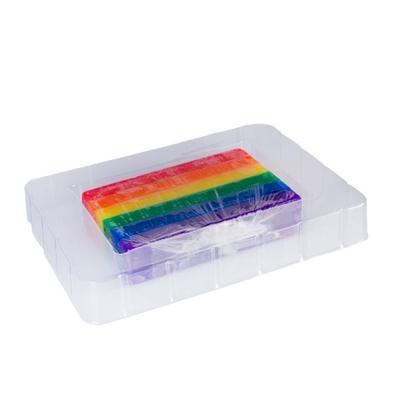 Striped Rainbow Design Soap