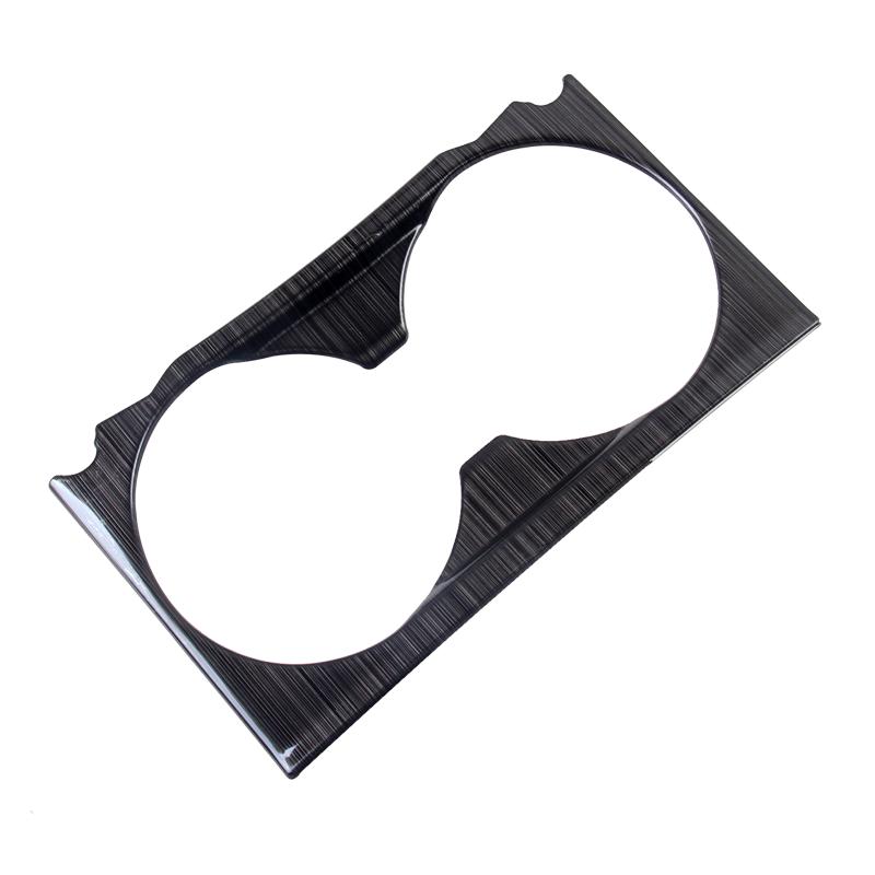 Para Mazda Cx-5 Cx5 2017 2018    Interior Do Carro Suporte De Copo Água Traseira Quadro Cobre Guarnição Decorativa Adesivo Acessórios