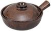 Ame Karatsu Small X X Can Be Used Over an Open Setomonohonpo Saucepan, [22.6 16.5 6.5cm, 670cc] Casserole, Flame,
