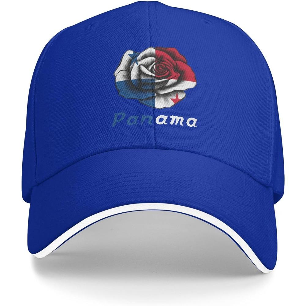 Sandwich Baseball Cap for Men & Women, 3-Layer Contrast Design Adjustable Hat, Lightweight Durable Cap