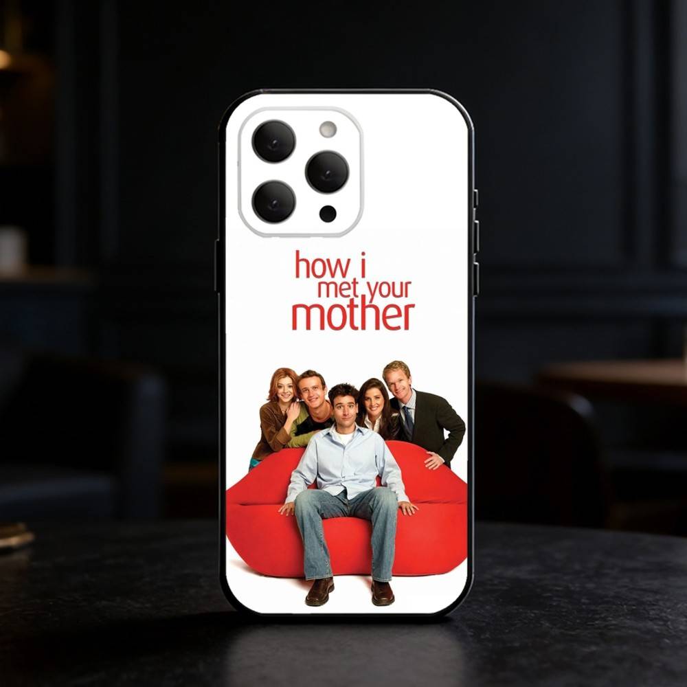 

How I Met Your Mother Himym Phone Case For iPhone 17,16,15,14,13,12,11 Plus,Pro,Max,Mini Silicone black Soft Cover iPhone17promax