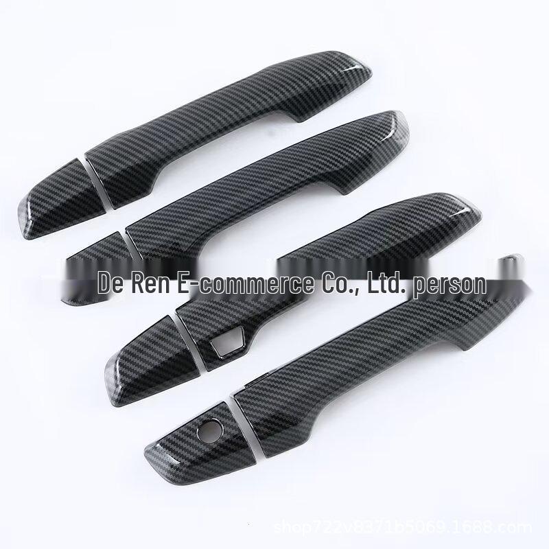 Honda CRV (2017-2021) RHD Carbon Fiber Door Handle Sticker (Outer Modification)
