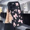 Phone Case For Xiaomi Redmi Note 14 13 12 11 10 9 8 7 Pro/Plus 5G New Fashion Trend Pink Bow Shoot Anti-Drop Protect Soft Cover