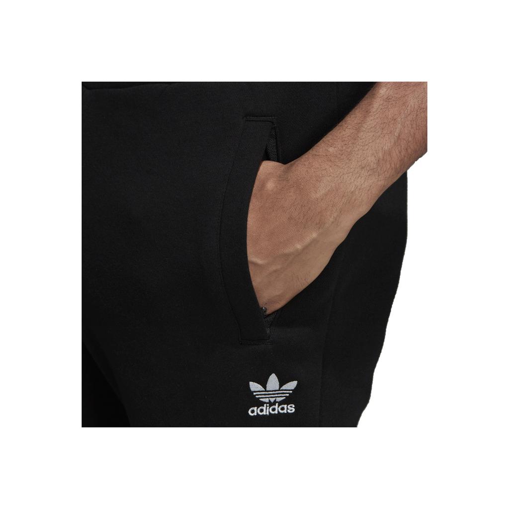 Adidas Originals FLC Lifestyle Series Drawstring Tapered Knit Sports Pants Men Bottoms Black DN6009