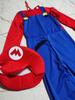 Mario Parent-Child Halloween Cosplay Costume Set - Masquerade Performance & Children's Wear