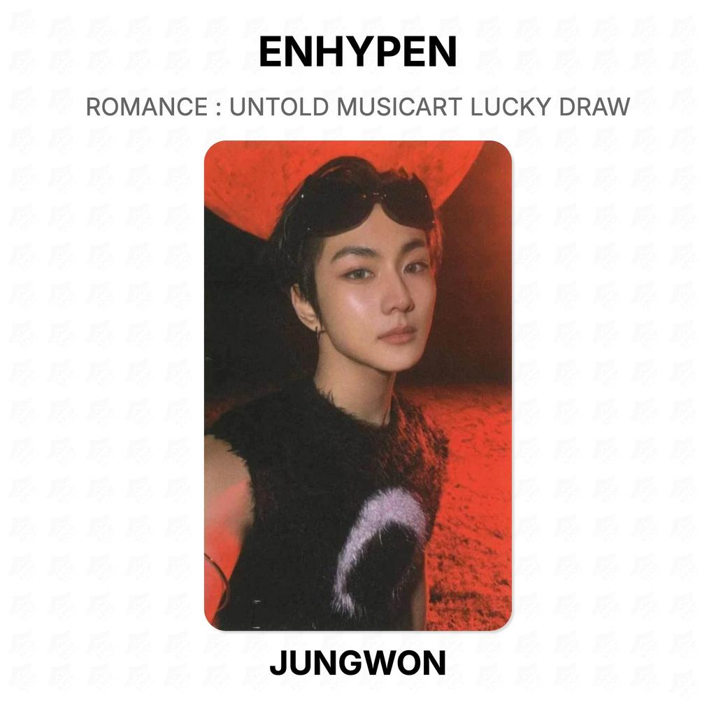 ENHYPEN ROMANCE : UNTOLD MUSICART LUCKY DRAW Official Photocard
