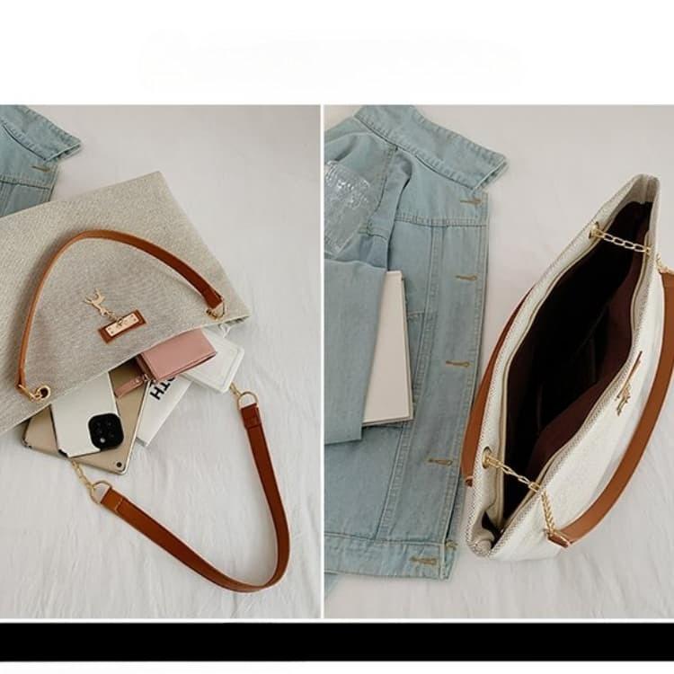 Large capacity tote bag women's versatile shoulder bag