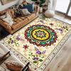 RAKKS New Moroccan  Large Area Rug - Low-Pile Crystal Velvet Carpet for Living Room & Bedroom Kitchen, Door Mat Home Floor Decor