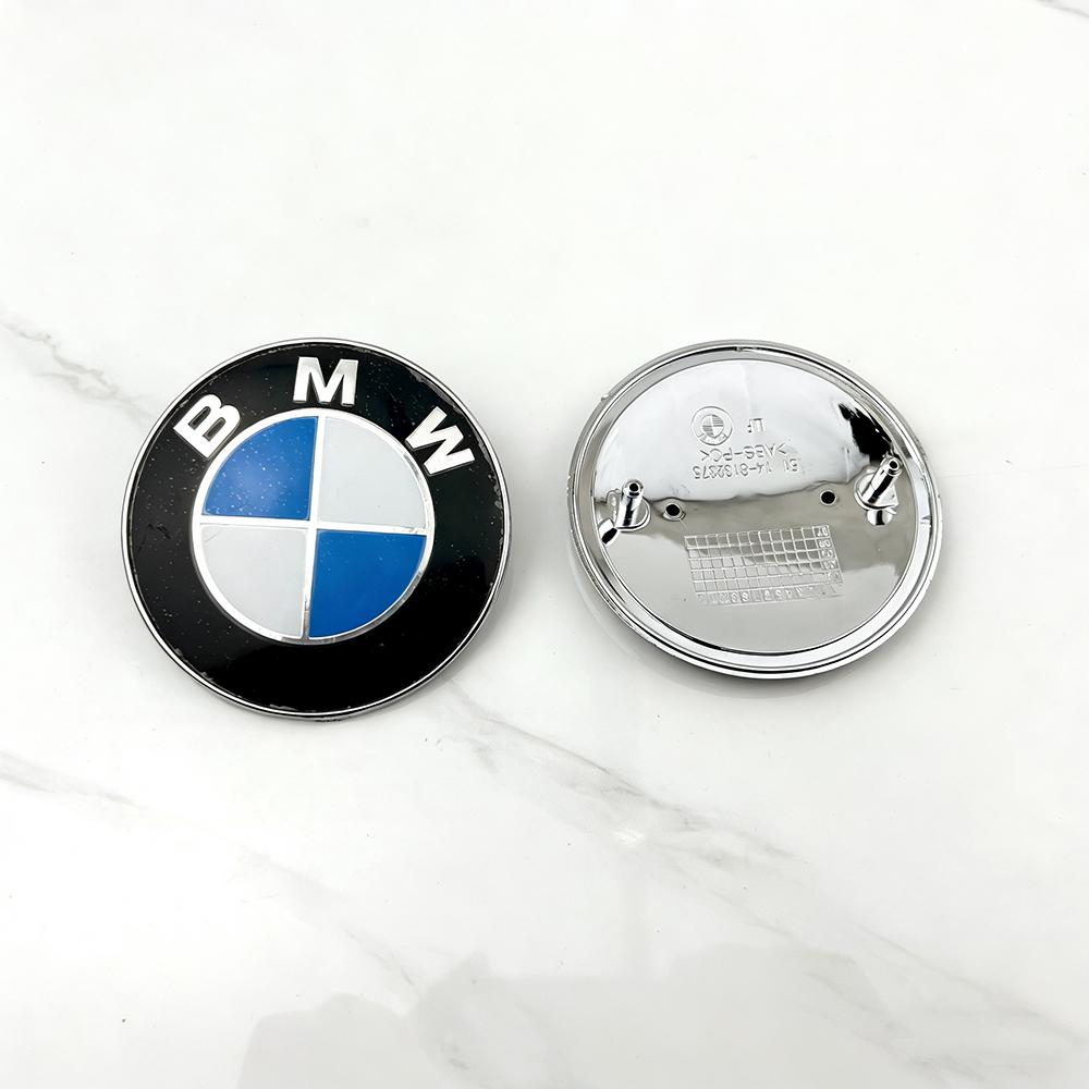 2 Stück 74mm 82mm Fahrzeug Front Heck Logo Dekorative Gehäuse Kit Für BMW E61 F90 F07 F11 F18 Serie