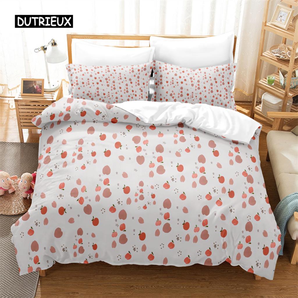 Comfortable Stylish Pattern Duvet Cover Set With Duvet Cover And Pillowcases King Queen Twin Sizes For All Ages