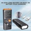 Ultrasonic Anti Barking Device for Dogs with LED Flashlight and Weatherproof Design for Outdoor Training and Behavior Correction