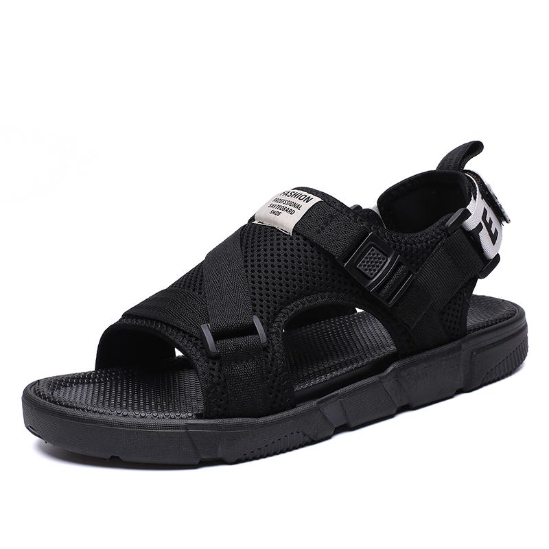 2024 Men Sandals Summer Leisure Beach Holiday Sandals Men Shoes New Outdoor Male Retro Comfortable Casual Sandals Men Sneakers