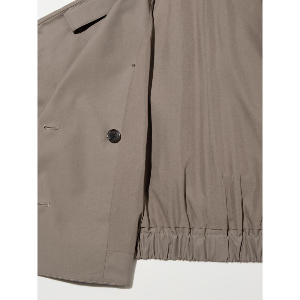 Gu Short Trench Coat Rokh